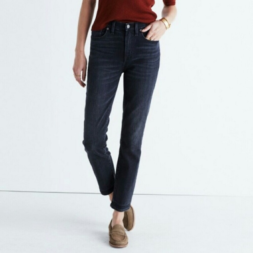 Madewell Cruiser Straight Jean | black | 28